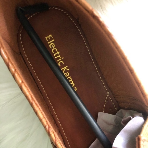 NIB electric karma lulu croc embossed espadrille - Picture 4 of 8